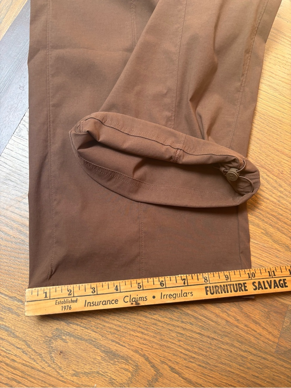 Under Armour Women’s Brown Unstoppable Woven Sz Small Performance Pants NWT - Picture 3 of 7